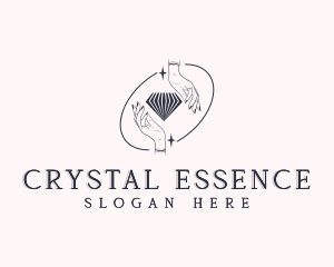 Mystical Crystal Jewelry logo design