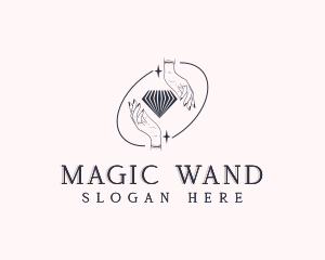 Mystical Crystal Jewelry logo design