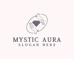 Mystical Crystal Jewelry logo design