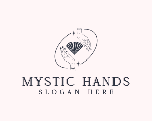 Mystical Crystal Jewelry logo design