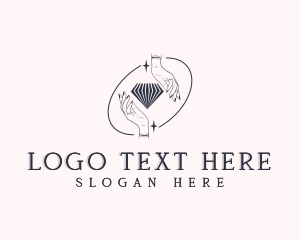 Crystal - Mystical Crystal Jewelry logo design