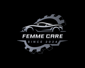 Automotive Car Care Detailing logo design