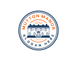 Mansion House Villa logo design