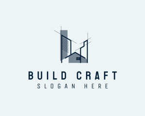 House Building Architecture logo design