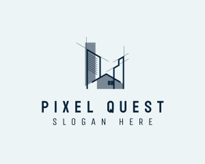 House Building Architecture logo design