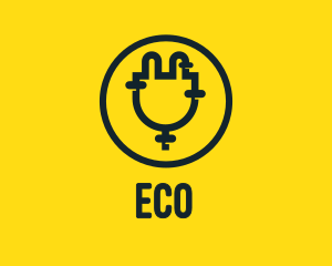 Electrical Plug Outlet Logo