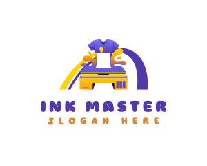 Shirt Printing Printer logo design