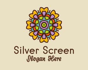 Flower Meditation Decor  Logo