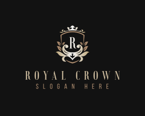 Royal Fashion Shield  logo design