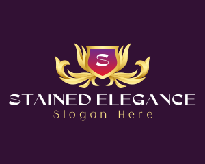 Luxury Elegant Crest logo design