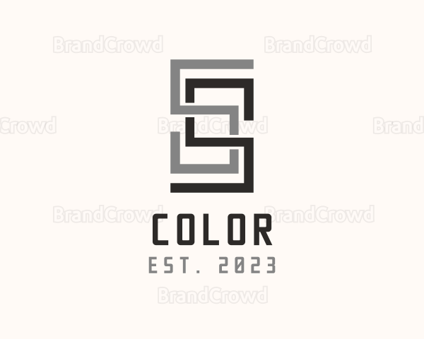 Minimalist Linear Letter S Business Logo