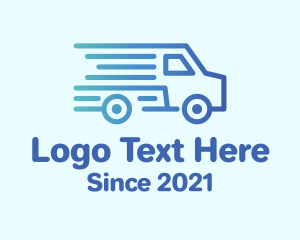 Delivery - Fast Delivery Truck Van logo design