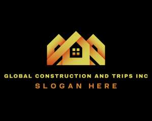 Home Roofing Contractor Logo