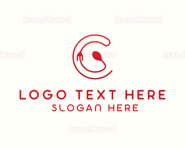 Minimalist Bistro Letter C Logo