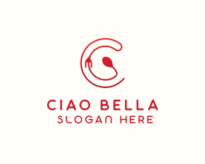 Minimalist Bistro Letter C logo design