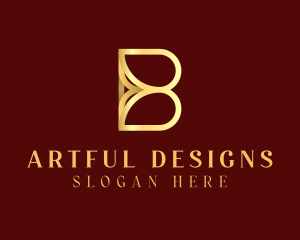 Luxury Boutique Letter B logo design