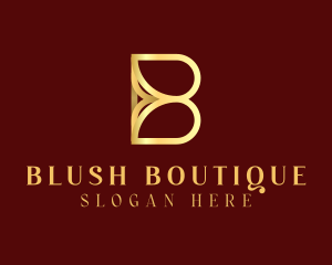 Luxury Boutique Letter B logo design