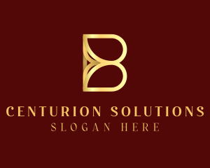 Luxury Boutique Letter B logo design