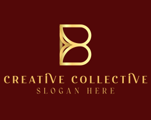 Luxury Boutique Letter B logo design