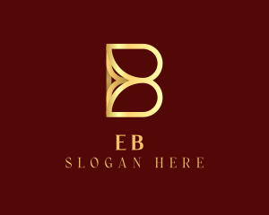 Luxury Boutique Letter B logo design