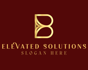 Luxury Boutique Letter B logo design