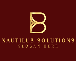 Luxury Boutique Letter B logo design