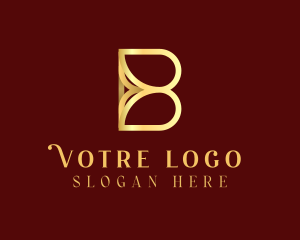 Luxury Boutique Letter B logo design