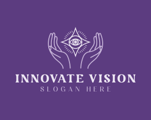 Visionary - Mystical Star Eye logo design