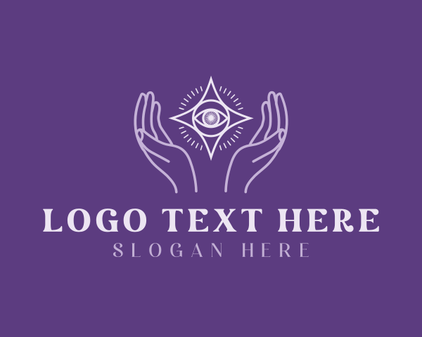 Visionary - Mystical Star Eye logo design