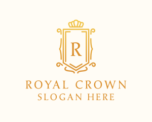 Royal Crown Shield  logo design