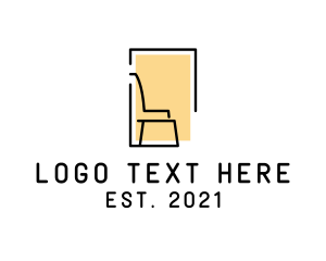 Upholstery - Chair Furniture Carpentry logo design