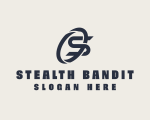 Logistics Company Letter S logo design