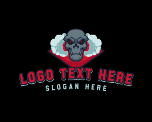  Skull Smoke Gaming Logo
