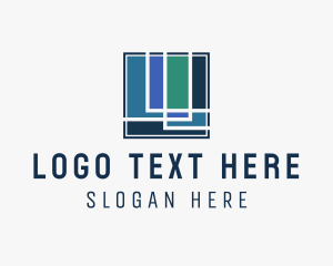 Building - Abstract Multicolor Company logo design