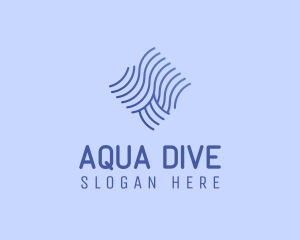 Beach Ocean Wave logo design