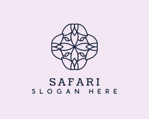 Floral Flower Pattern Logo