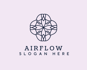 Floral Flower Pattern logo design