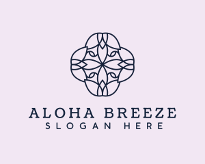 Floral Flower Pattern logo design