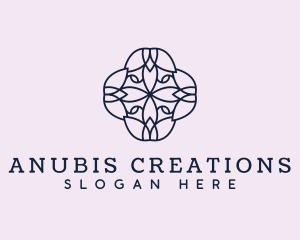 Floral Flower Pattern logo design