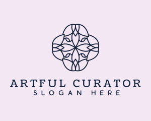 Floral Flower Pattern logo design