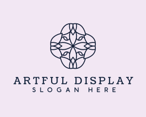 Floral Flower Pattern logo design