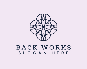 Floral Flower Pattern logo design