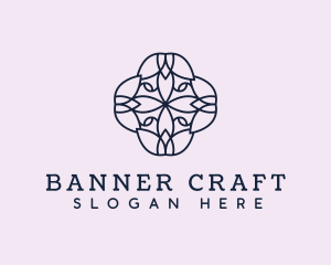 Floral Flower Pattern logo design