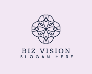 Floral Flower Pattern logo design