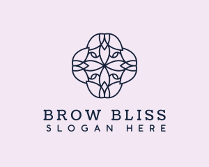 Floral Flower Pattern logo design