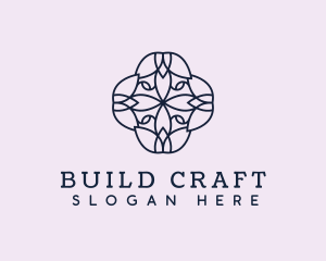 Floral Flower Pattern logo design