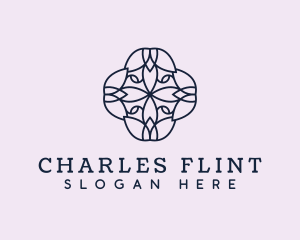 Floral Flower Pattern logo design