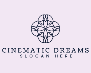 Floral Flower Pattern logo design