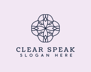 Floral Flower Pattern logo design