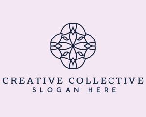 Floral Flower Pattern logo design